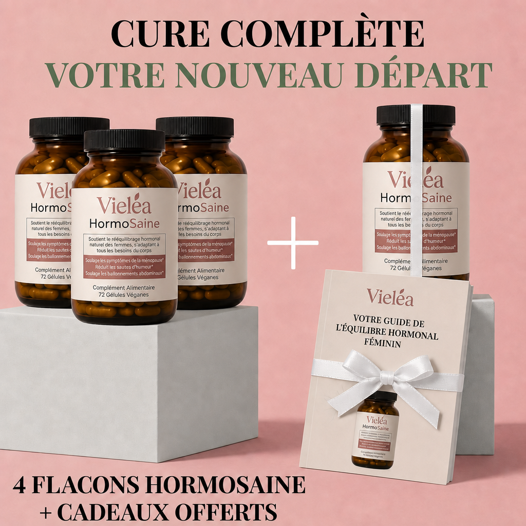 HormoSaine™ | La Solution Complète pour Rééquilibrer la Ménopause en 14 Jours